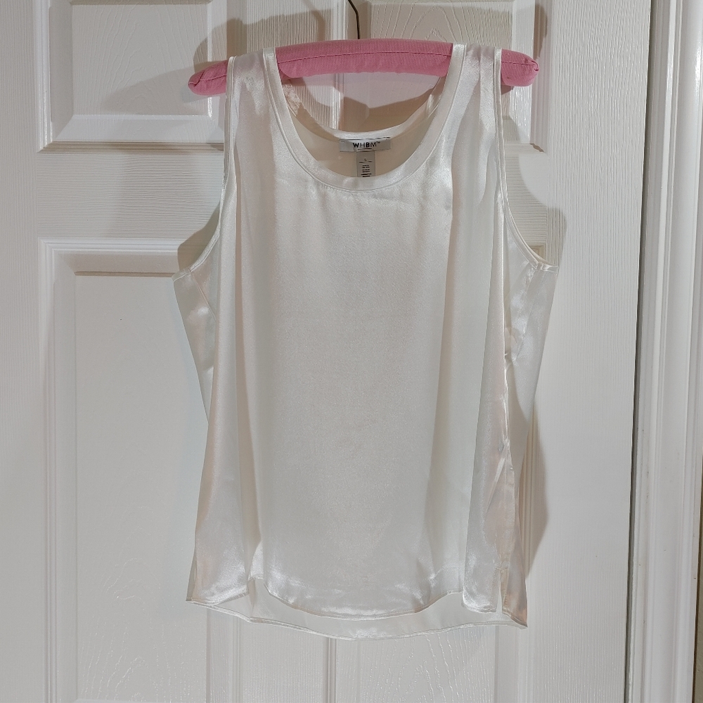 WHBM shell, off-white, size L.